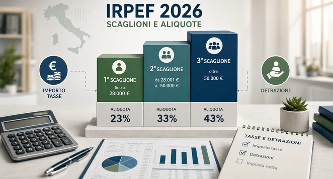 Scaglioni e aliquote IRPEF