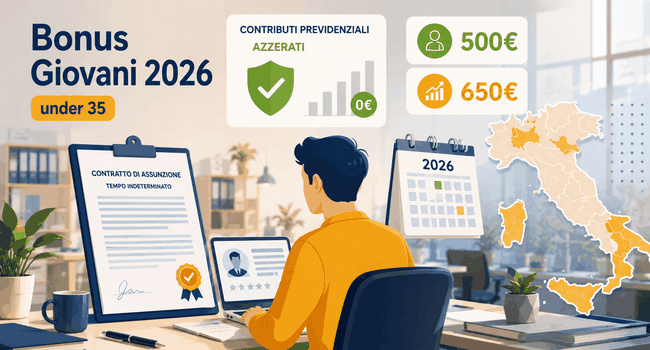 Bonus Giovani 2026