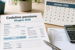 Cedolino pensione INPS di giugno