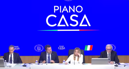 Piano Casa conferenza stampa CDM