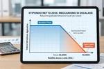 stipendio netto 2026