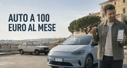 Auto a 100 euro al mese con noleggio sociale