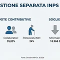 Contributi 2026 in GS