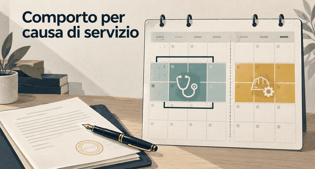 Comporto per causa di servizio