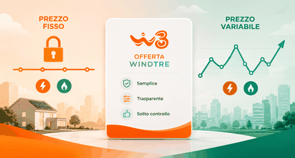 WindTre offerta luce e gas