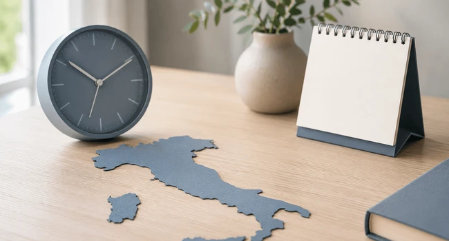 Media dell'età pensionabile in Italia
