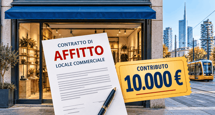 Contributo affitto negozi Milano