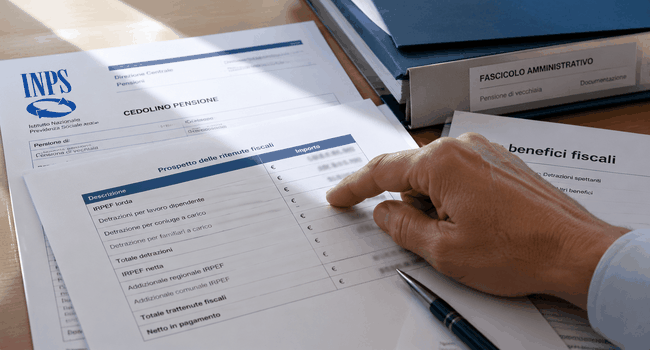 Pensioni vittime dovere esentasse