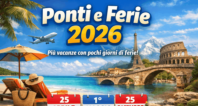 Feste e ponti 2026