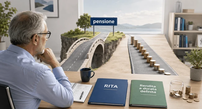 Rendita a durata definita e RITA, confronto sui versamenti