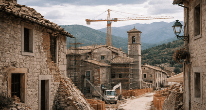 ricostruzione post sisma