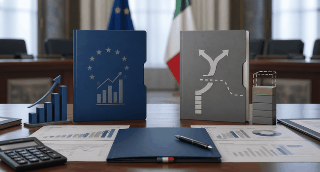 Scostamento bilancio e clausola sul Patto di Stabilita UE