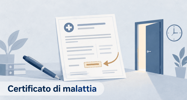 Certificato di malattia
