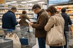 Crollo fiducia consumatori