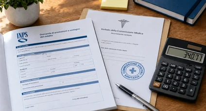 Pensione invalidità domanda requisiti