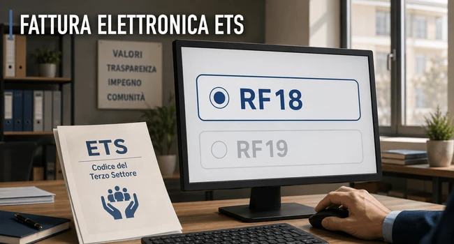 ETS Forfettari FATTURA