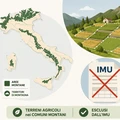 Imu agricola comuni montani