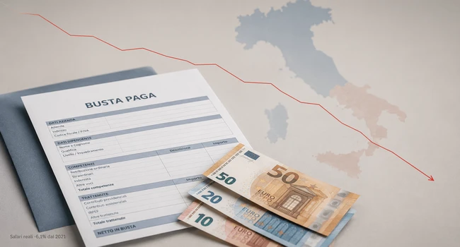 Salari - classifica OCSE - Italia maglia nera per stipendi
