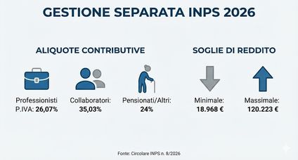 Contributi 2026 in GS