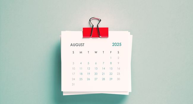 Scadenze di agosto