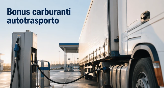 Bonus carburanti autotrasporto