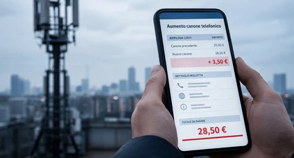 Aumento tariffe telefoniche