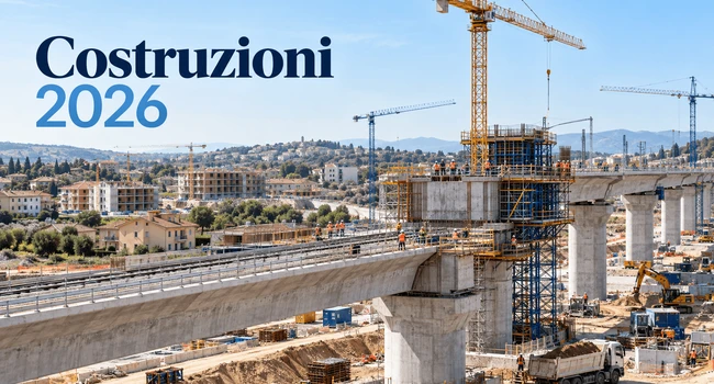 Costruzioni: stime Federcostruzioni 2026