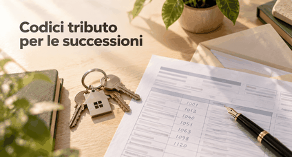 Codici tributo successioni