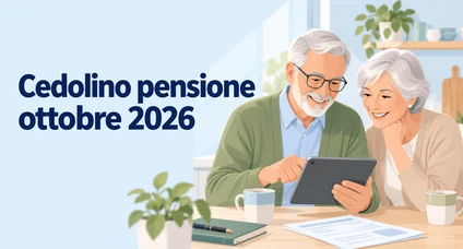 cedolino pensione ottobre 2026