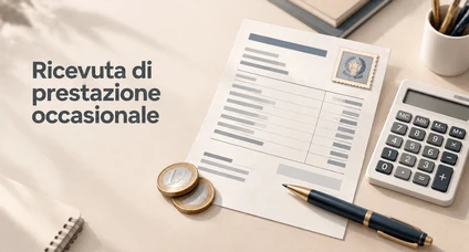 ricevuta prestazione occasionale