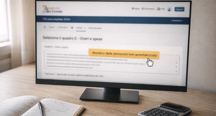 Riordino detrazioni 730