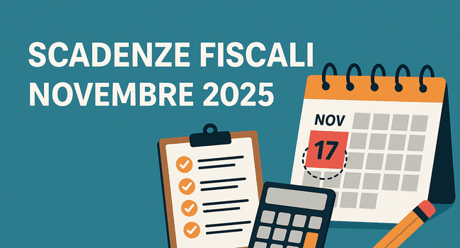 Scadenze fiscali novembre